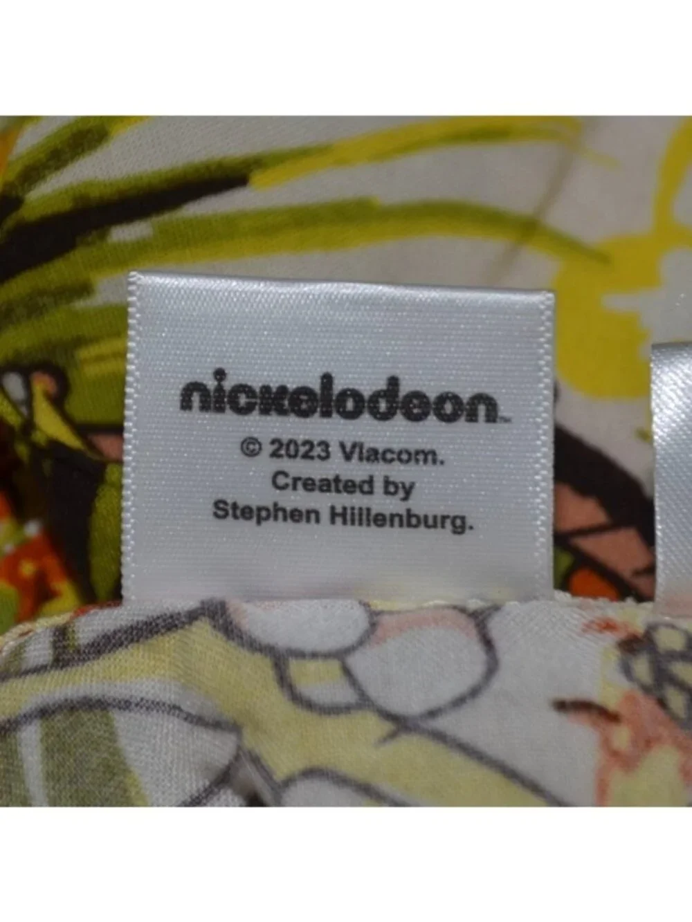 Nickelodeon SpongeBob SquarePants Men XL Hawaiian Shirt Pineapple Tropical Print